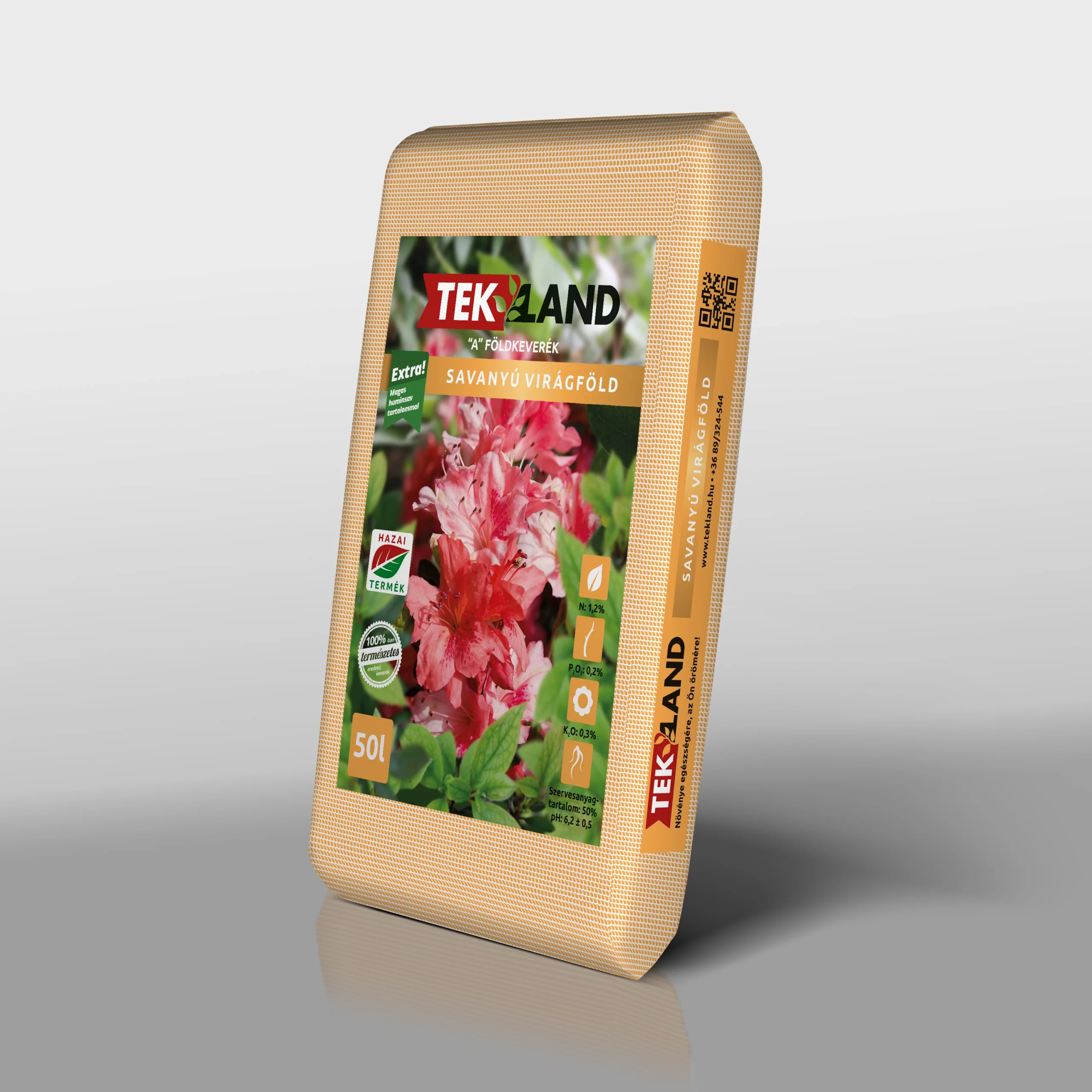 Tek-Land Savanyú virágföld 50 l