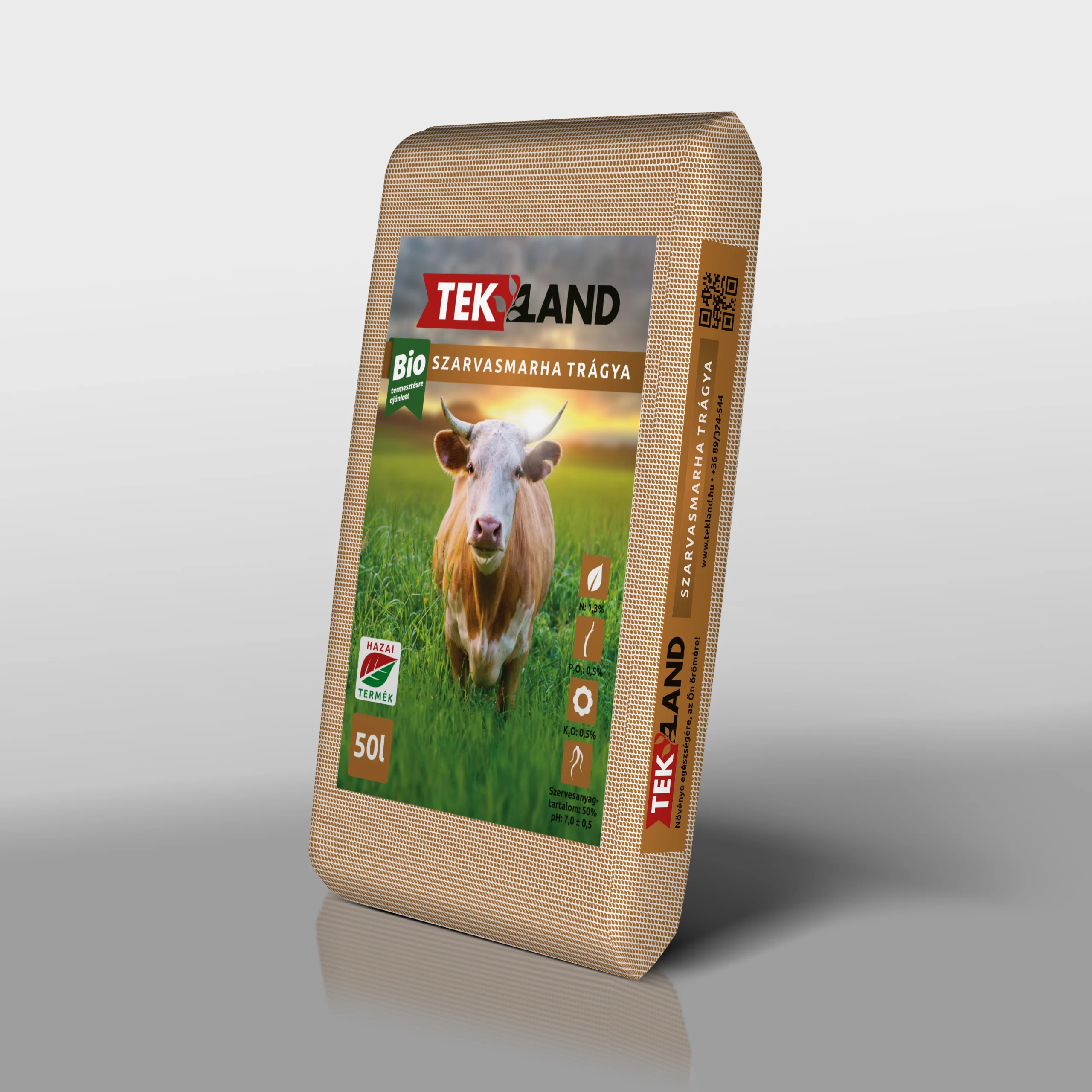 Tek-Land Szarvasmarhatrágya Prémium 50 l