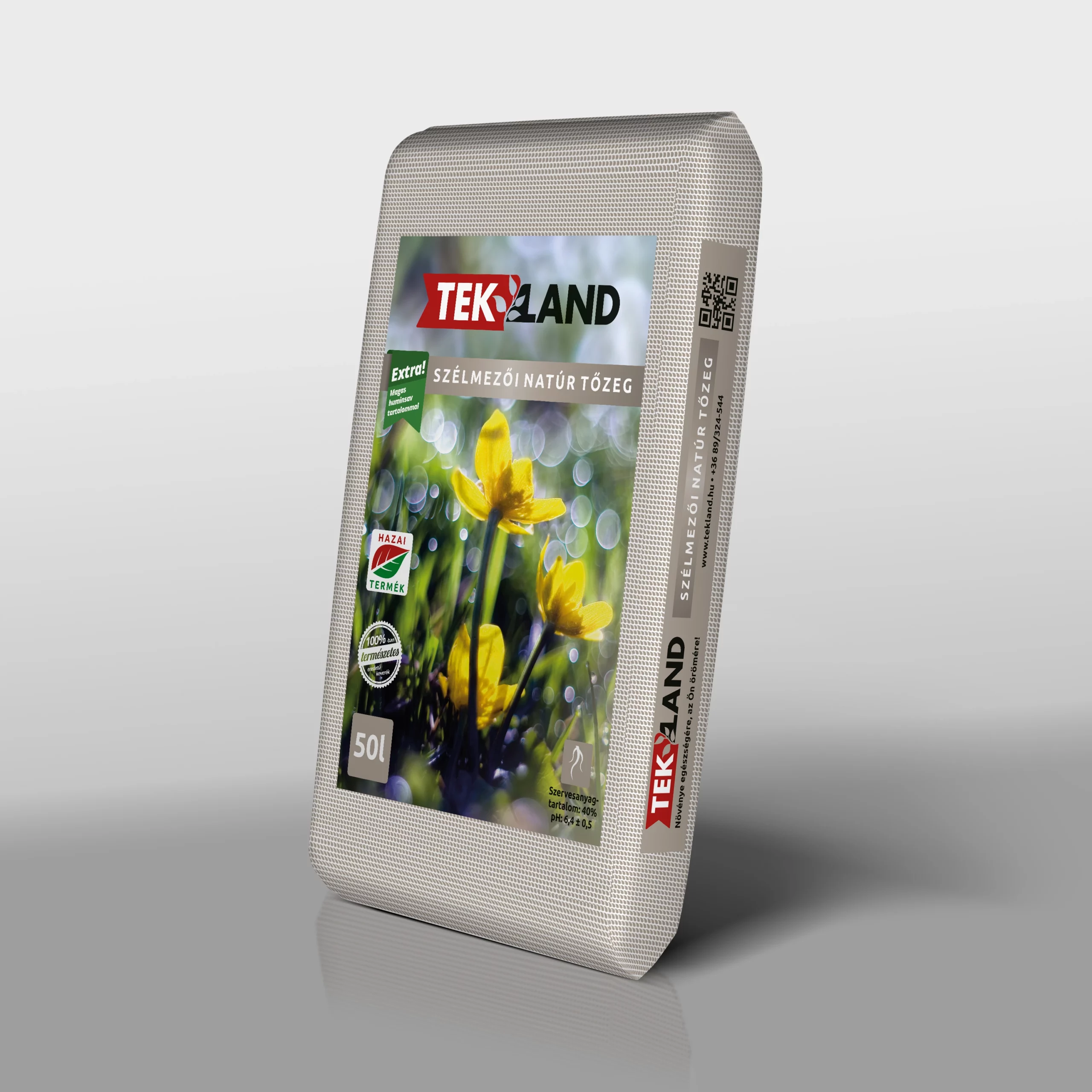 Szélmezői Natúr Tőzeg 50 l