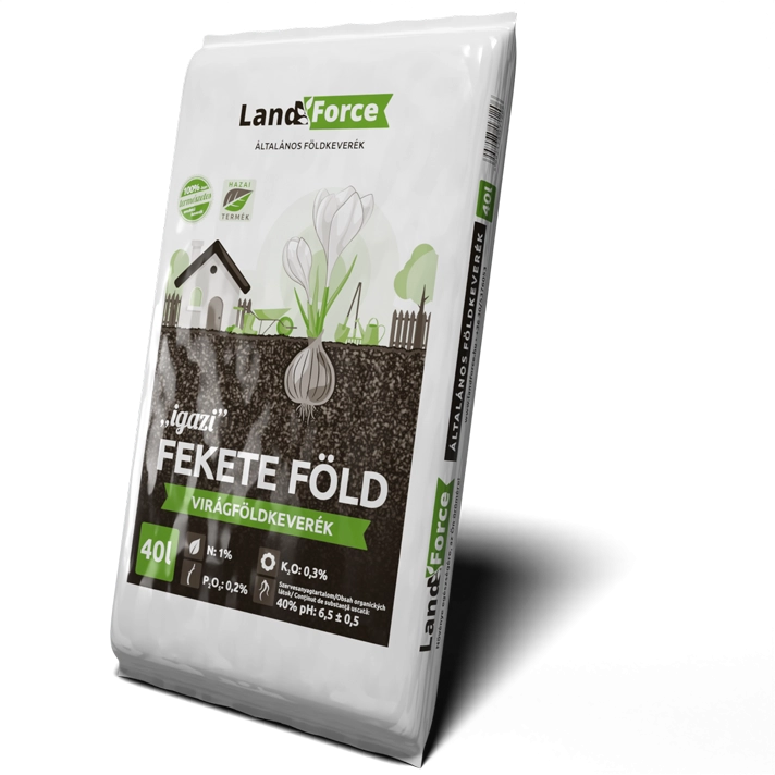 LandForce Általános földkeverék  Fekete Föld 40 l