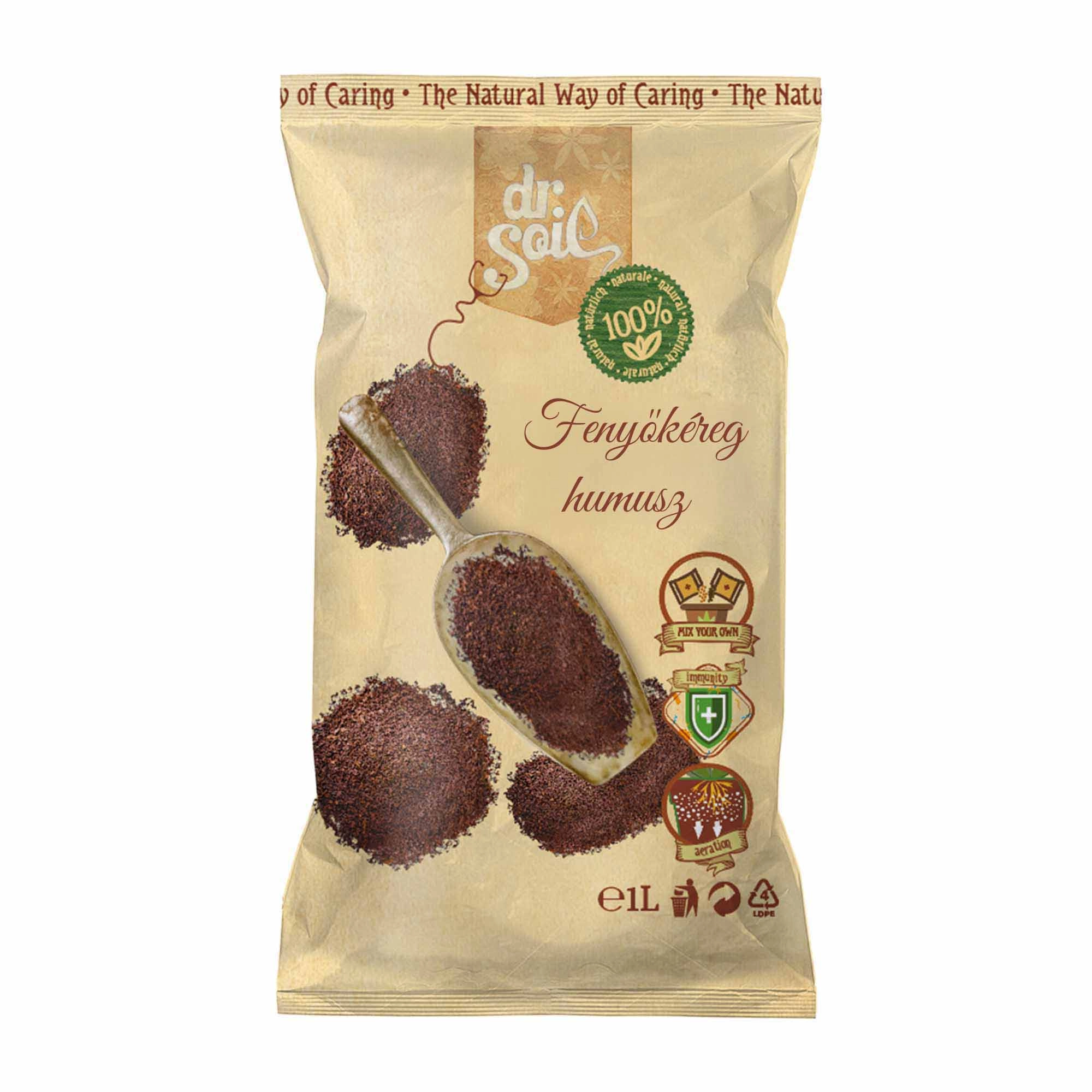 Dr.Soil Fenyőkéreg humusz 1 l